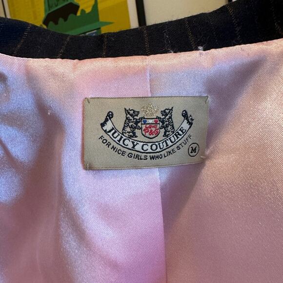 Juicy Couture Striped Women’s Blazer - Size M - Picture 7 of 7